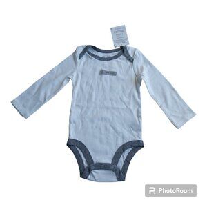 Lamaze Organic Cotton Long-Sleeved Onesie - Size 12 Months for Comfort and Style
